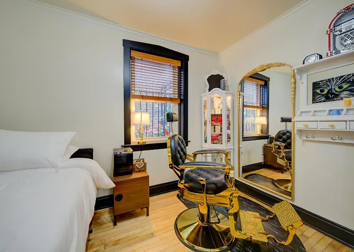 The Twin Lions: Bespoke Travel Lodge W/ Speakeasy*